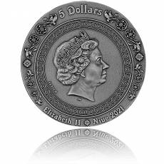 Silbermünze 2 oz Tyche und Fortuna 2021