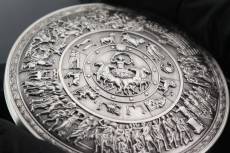 Silbermünze 2 oz Achilles Schild gewölbt 2021