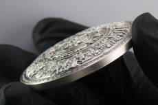 Silbermünze 2 oz Achilles Schild gewölbt 2021
