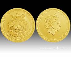 Australien Lunar Tiger 1/2oz Gold