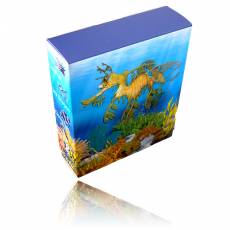 Sea Life Sea Dragon 1/2 Oz Silber + Box + Zertifikat