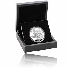 Silbermünze 1 oz Lunar Tiger UK PP 2022