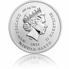 1 oz Silbermünze 20. Jubiläum - Der Herr der Ringe - Frodo 2021