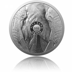 Silbermünze 1 oz Big Five II Elefant Blister 2021
