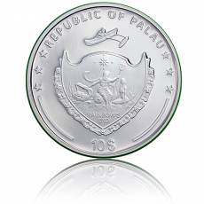 Silbermünze 2 oz Eco System Regenwald - Unsere Erde Polierte Platte 2021