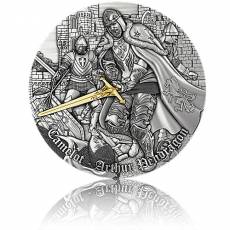 Silbermünze 2 oz Arthur Pendragon - Camelot Serie 2021