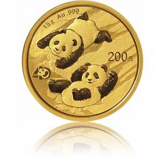 China Panda 15 gramm Gold 2022