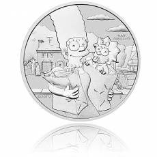 Silbermünze 1 oz Die Simpsons Marge & Maggie 2021