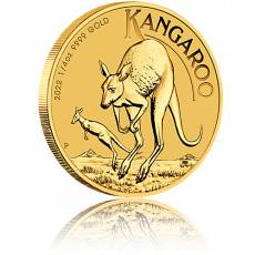 Australien Känguru 1/4 Unze Goldmünze 2022