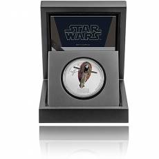 1 Unze Silbermünze Star Wars Boba Fetts Starfighter 2022