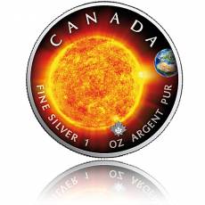 Silbermünze 1 oz Unser Sonnensystem Sonne 1. Ausgabe 2022