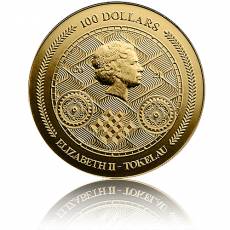 Goldmünze 1 oz Chronos Tokelau Proof Like 2021