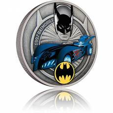 Silbermünze 1 oz 1997 Batmobil