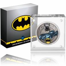 Silbermünze 1 oz 1989 Batmobil