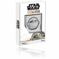 Silbermünze 1 oz Grogu Pod - Schwebe-Wiege - Mandalorian 2022