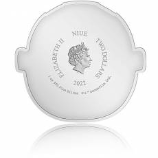Silbermünze 1 oz Grogu Pod - Schwebe-Wiege - Mandalorian 2022