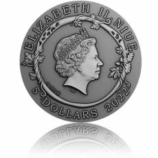 Silbermünze 2 oz Jason and the Argonauts auf der Suche nach dem goldenen Vlies 2022