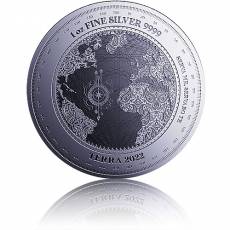 Silbermünze 1 oz Terra Tokelau 2022