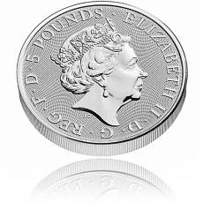 2 Unzen Silber Tudor Beasts Lion of England 2022