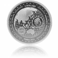 Silbermünze 1 oz Terra Tokelau 2021