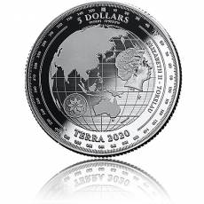 Silbermünze 1 oz Terra Tokelau Prooflike 2020