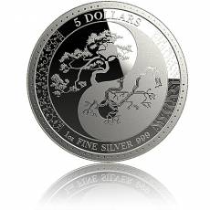 Silbermünze 1 oz Equilibrium - Gleichgewicht 2018