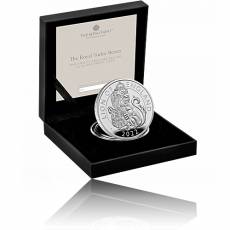Silbermünze 1 oz Tudor Beasts Lion of England Polierte Platte 2022