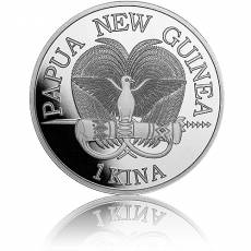 Silbermünze 1oz Bird Of Paradise Papua New Guinea 2022