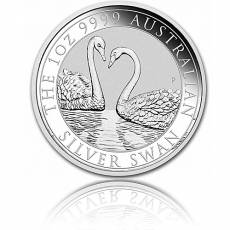 1 Unze Silbermünze Australien Schwan 2022