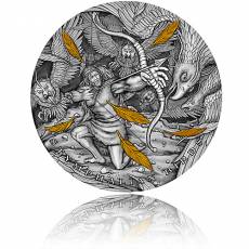 Silbermünze 2 oz Stymphalian Birds Twelve Labours of Hercules 2022