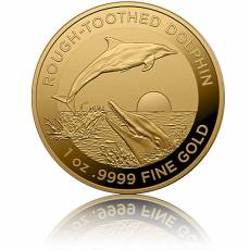 1 Unze Goldmünze Dusky Dolphin 2022
