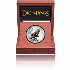 1 oz Silbermünze Der Herr der Ringe Classic - Gollum 8. Motiv 2022