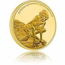 Goldmünze 1/4 oz Der Herr der Ringe - Gollum PP 8. Ausgabe 2022