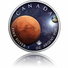 Silbermünze 1 oz Unser Sonnensystem Mars 5. Ausgabe 2022