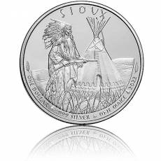 Silbermünze 1 oz Sioux Indian Chief 2022