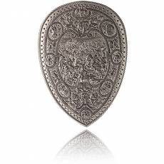Silbermünze 2 oz Shield of Henry II of France Antique Silver 2022