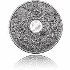 Silbermünze 2 oz History of the War To Protect Silver Antique 2022