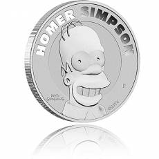 Silbermünze 1 oz Homer Simpsons 2022