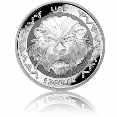 Silbermünze 1 oz Sierra Leone Big Five Lion 2022