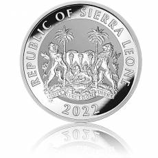 Silbermünze 1 oz Sierra Leone Big Five Lion 2022