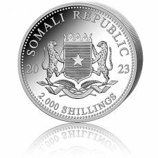 Silbermünze 1 kg Somalia Elefant 2023