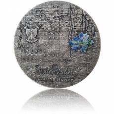 Silbermünze 3 oz Claude Monet -Water Lillies Micropuzzle PP 2021