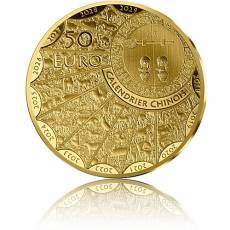 Goldmünze 1/4 oz Lunar Jahr des Hasen Frankreich PP 2023