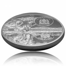 Silbermünze 5 oz Growing Up Lions Black Proof 2022