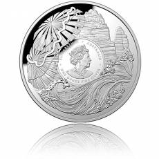Silbermünze 1 oz Great Daintree Regenwald - Beauty, Rich & Rare Gewölbt 2022