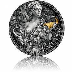 Silbermünze 2 oz The Great Greek Mythology Demeter 2023