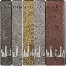 10 x 100 gramm Silber veredelt Noble Bar Spezial Edition New York 2022