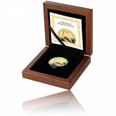 1 Unze Gold Linden Leaf - Linde Germania Mint 100 Mark Polierte Platte 2022