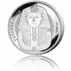 Silbermünze 1 oz King Tut  Sierra Leone Reverse Frosted 2023