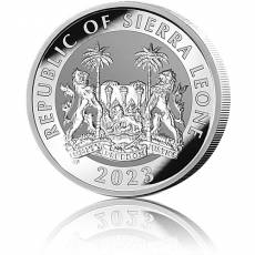 Silbermünze 1 oz King Tut  Sierra Leone Reverse Frosted 2023